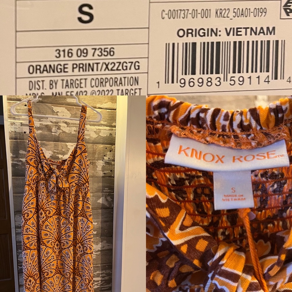 Knox Rose Sun Dress Small